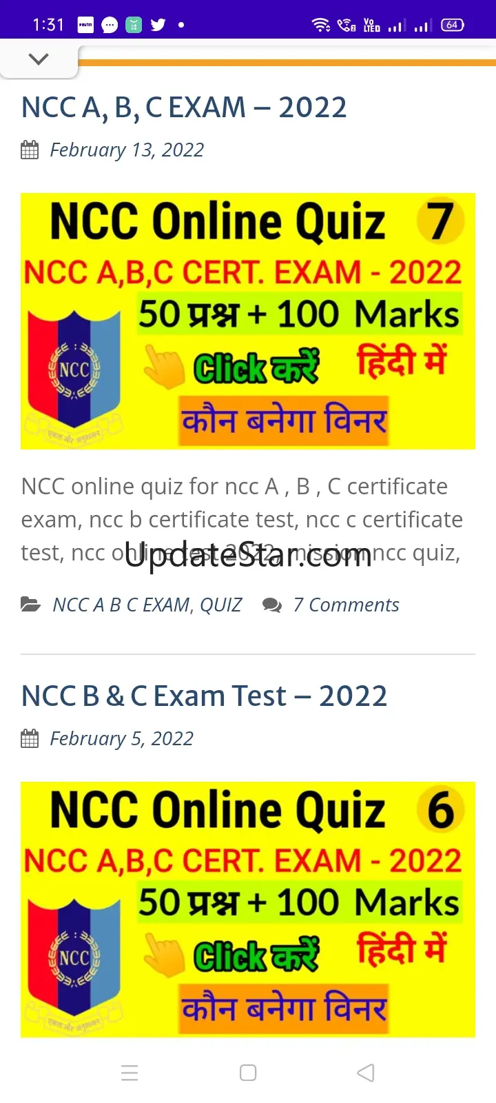 MISSION NCC - For NCC Cadets 1.0