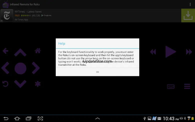Infrared Remote for Roku 1.5