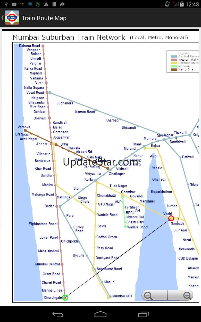 Mumbai Train Route Planner 2.4