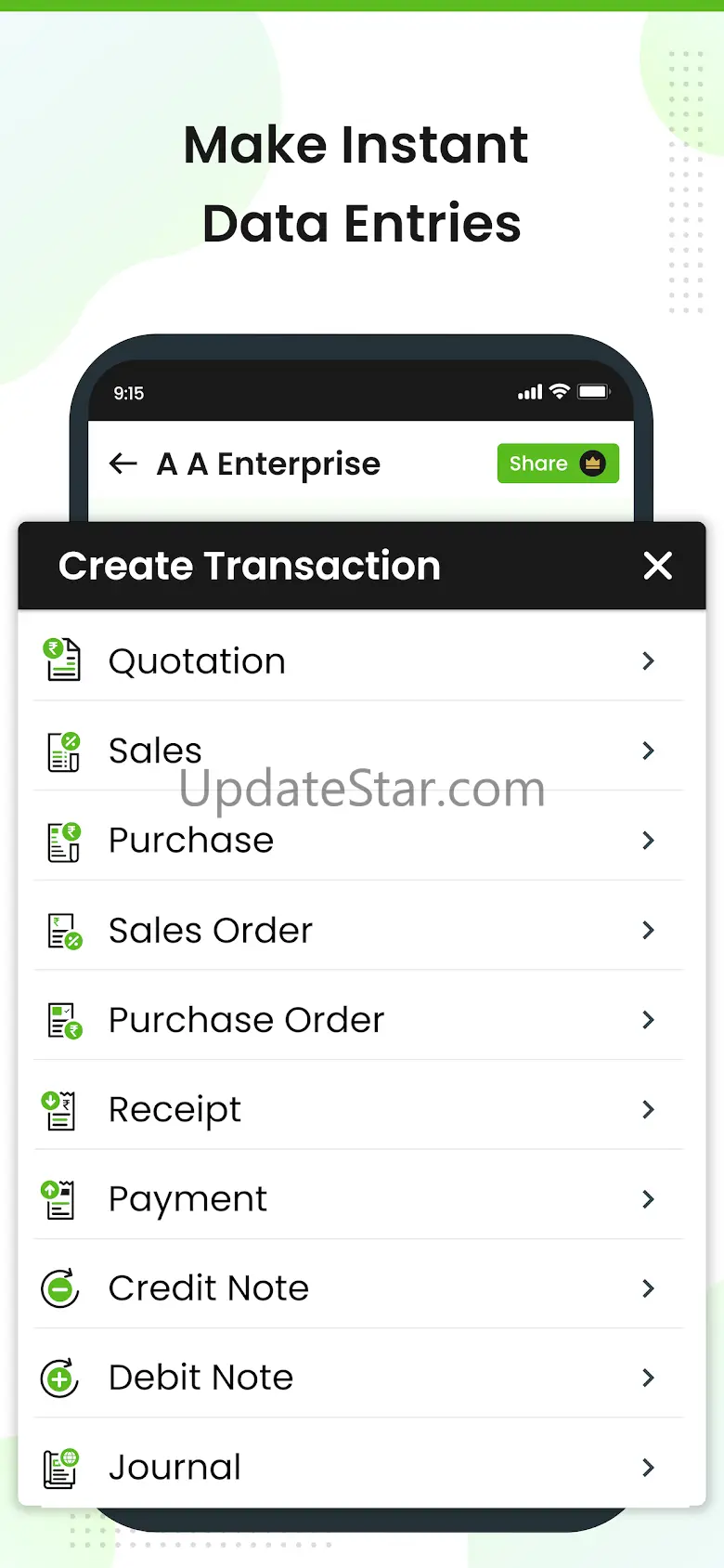 Tally on Mobile - Livekeeping 7.0.59