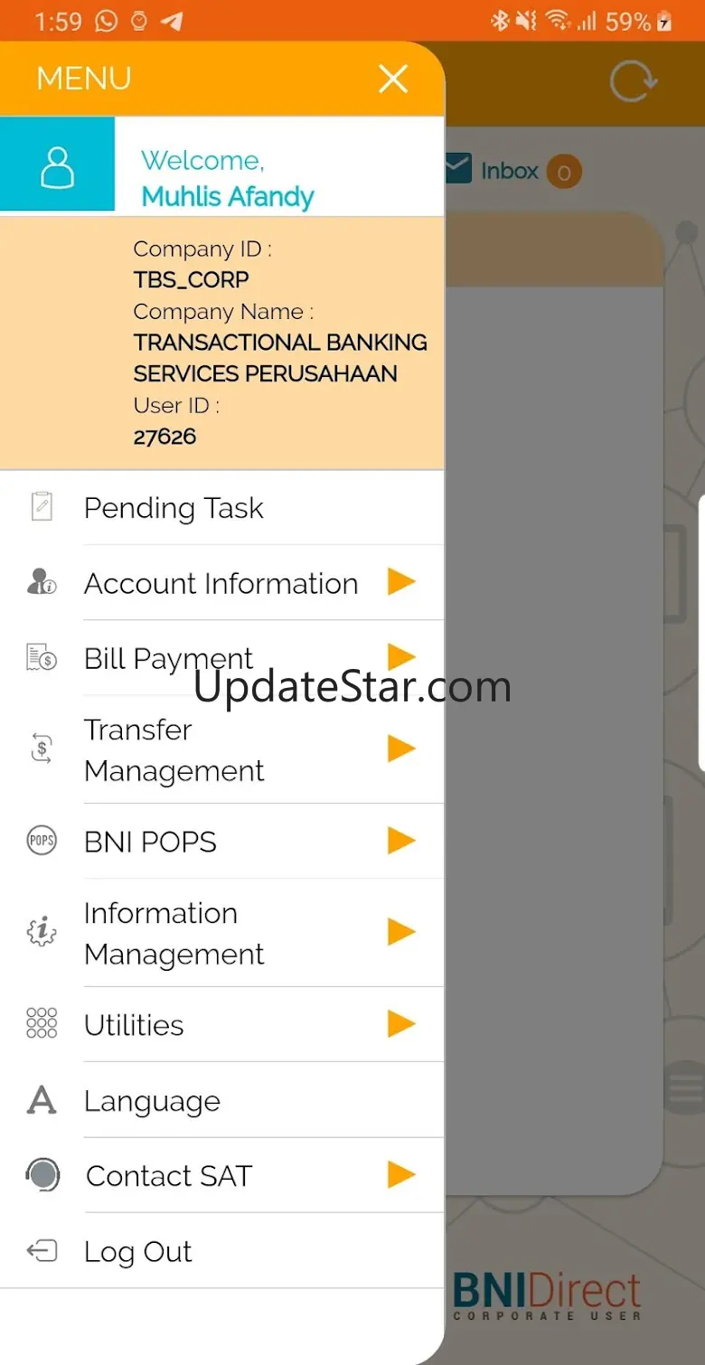 BNIDirect Mobile 1.0.7