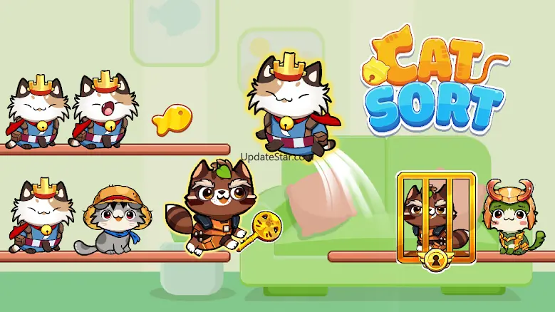Cat Sort Color Puzzle Game 1.14