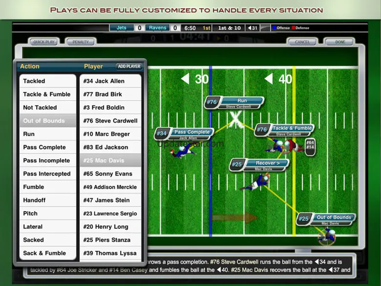 iScore Football Scorekeeper 2.02
