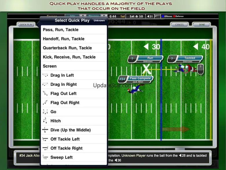 iScore Football Scorekeeper 2.02