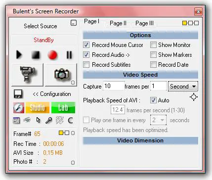 Bulent's Screen Recorder 4.3.13