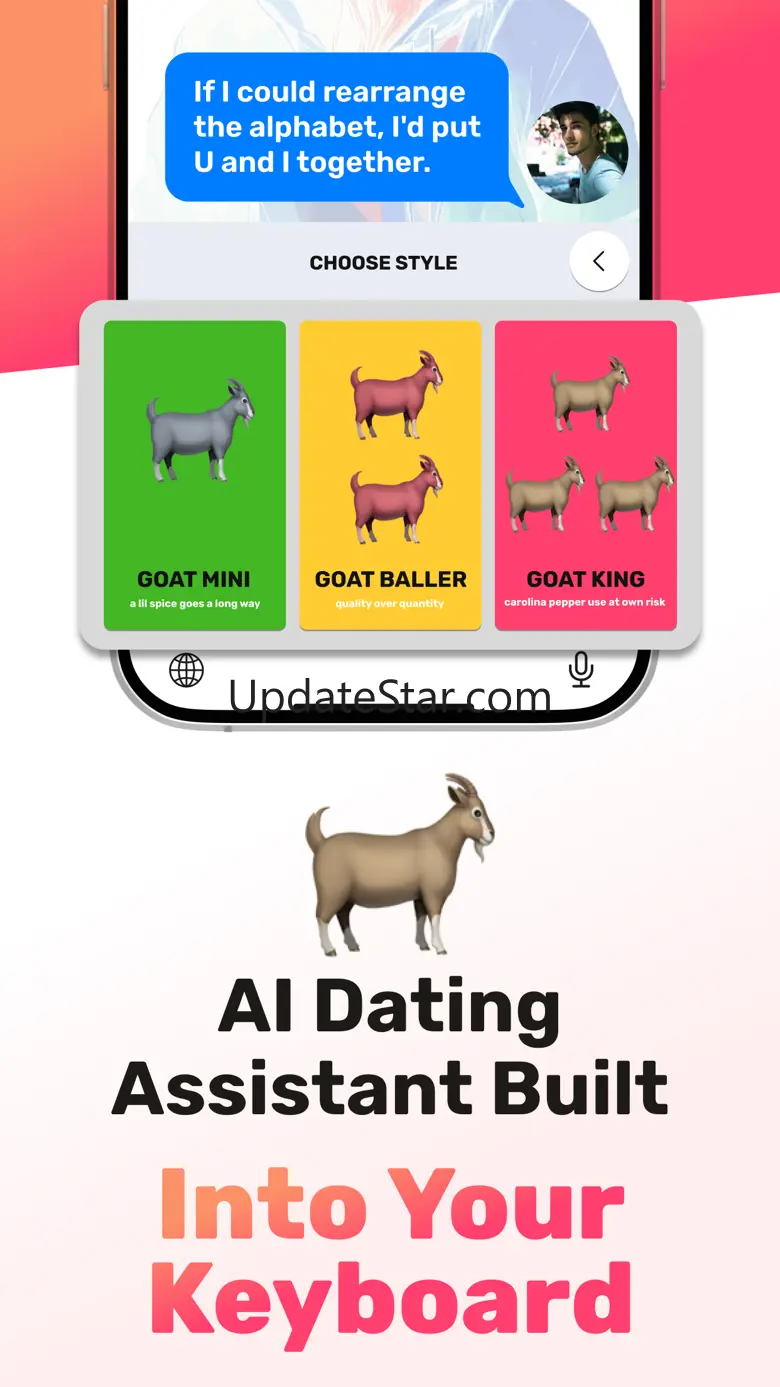 AI Rizz Keyboard: RIZZ GOAT 1.2