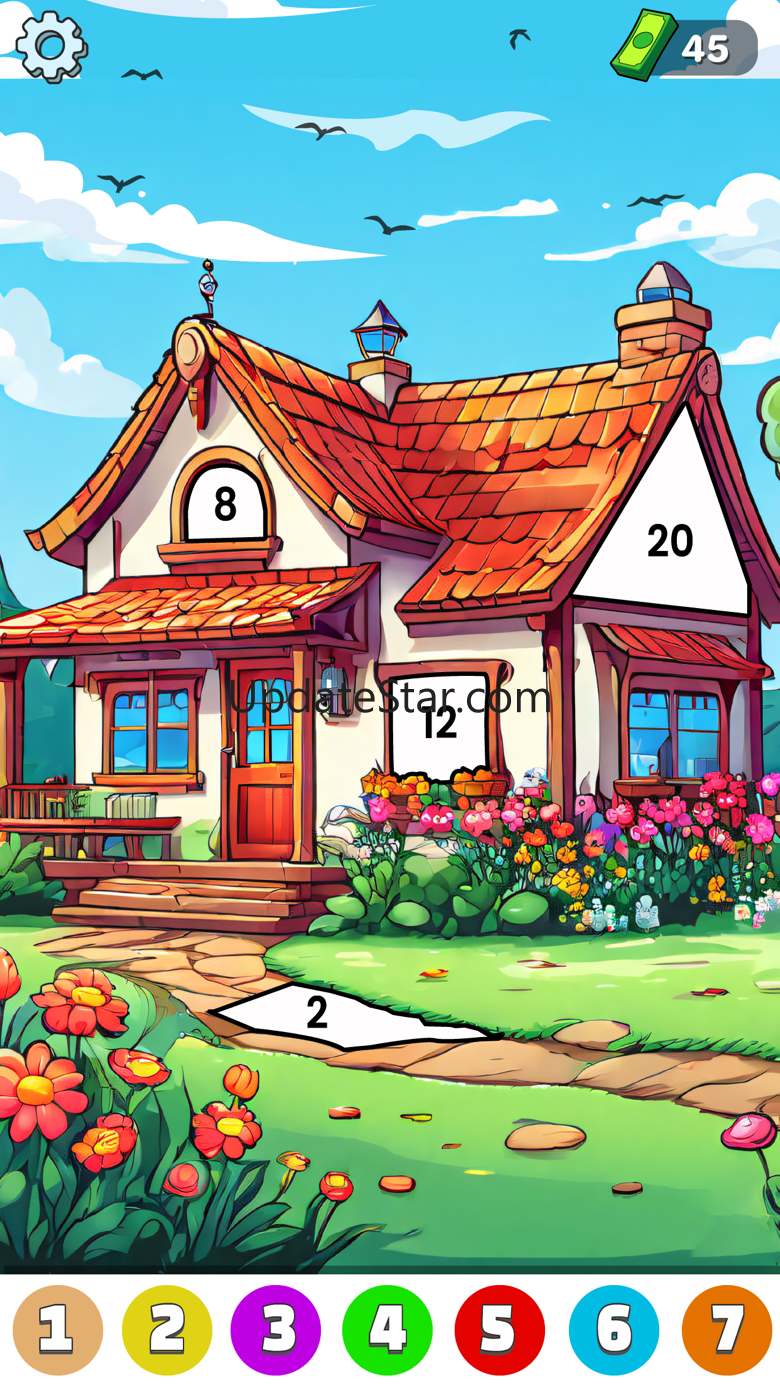 Dream Home - Color by Number 1.2