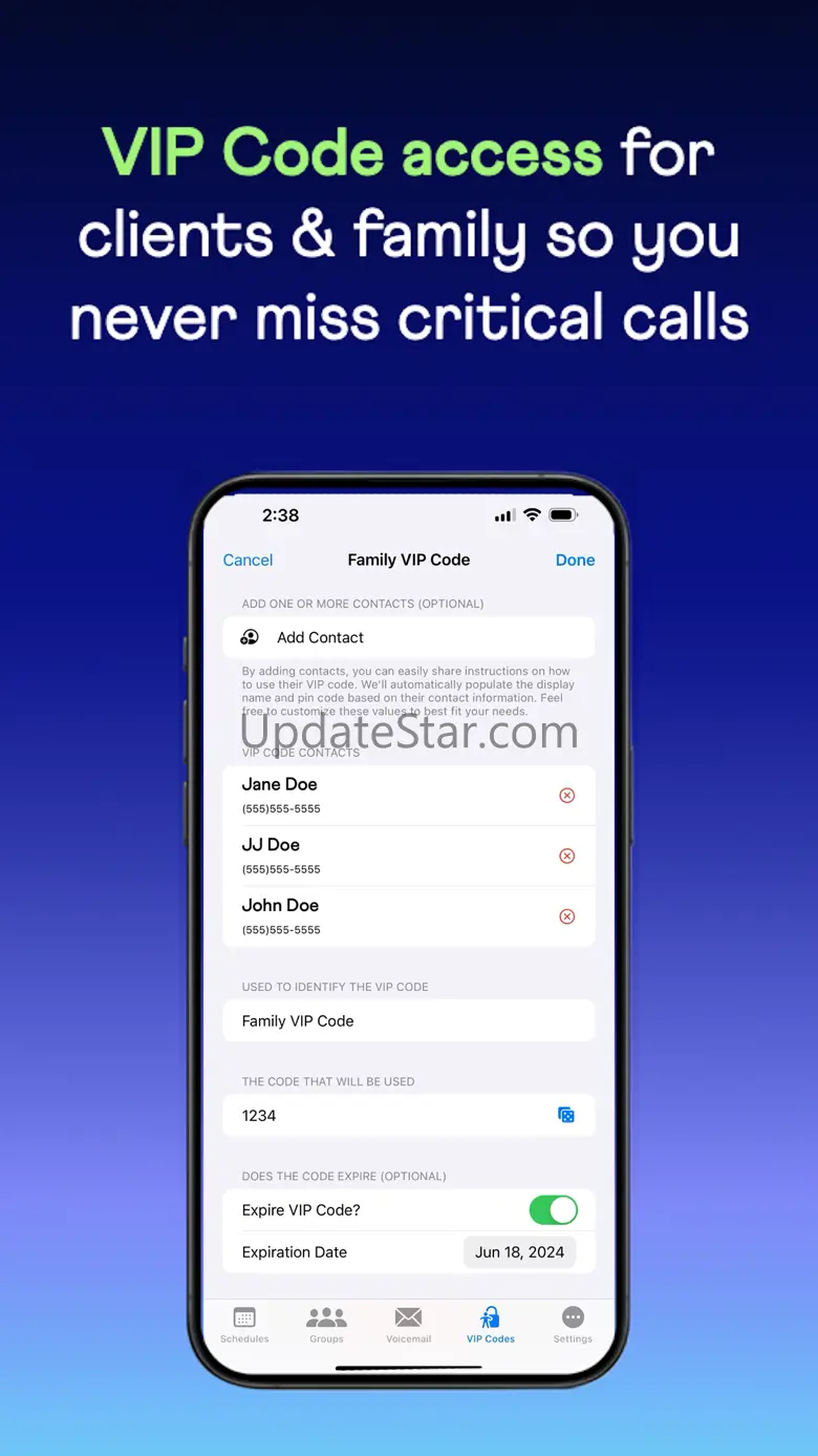 Redyrect: VIP Call Manager 1.1.7