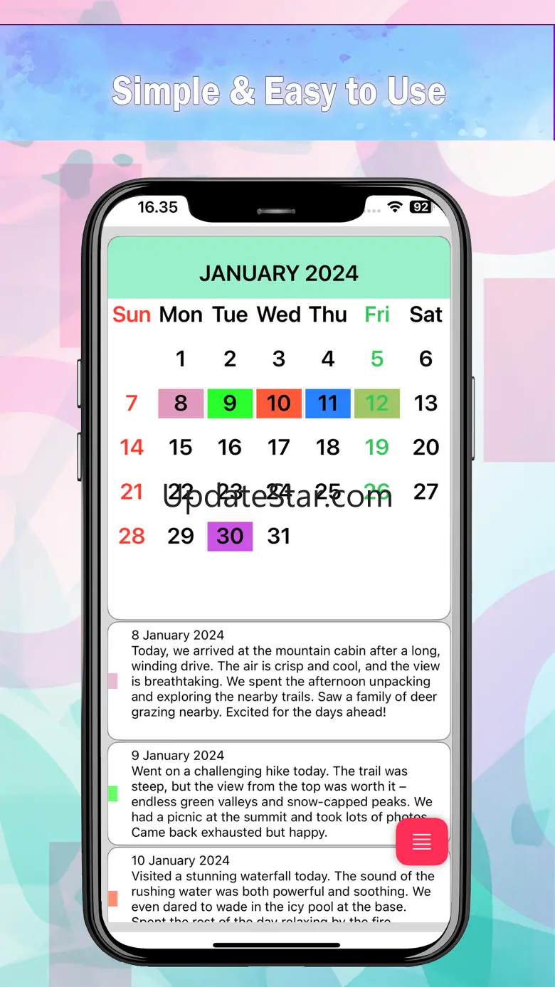Calendar Notes - Simple & Easy 1.0