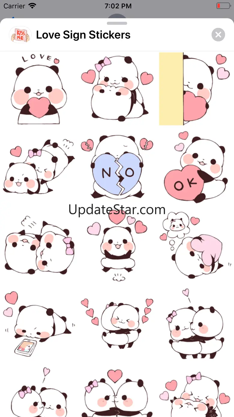 Love Sign Stickers 1.0
