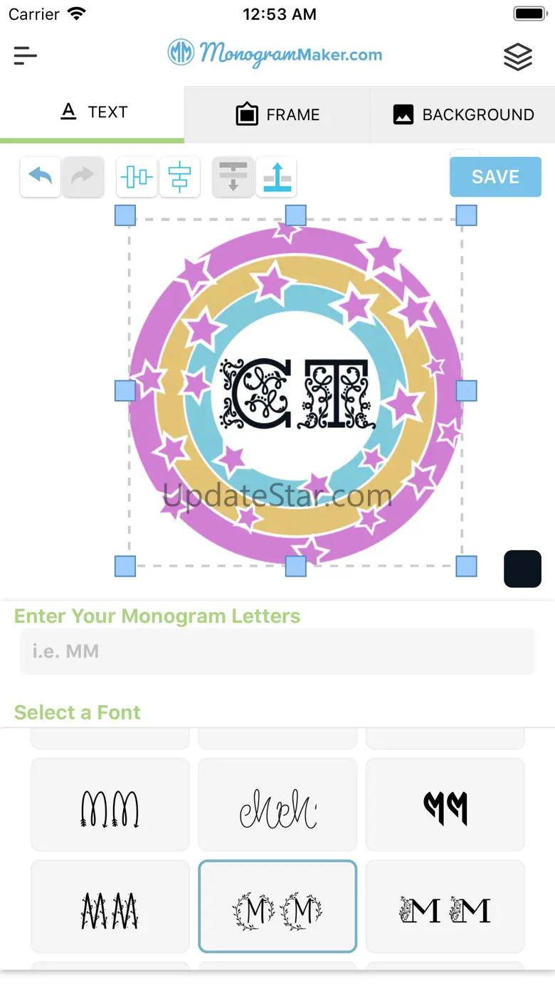 Monogram Maker App 1.03