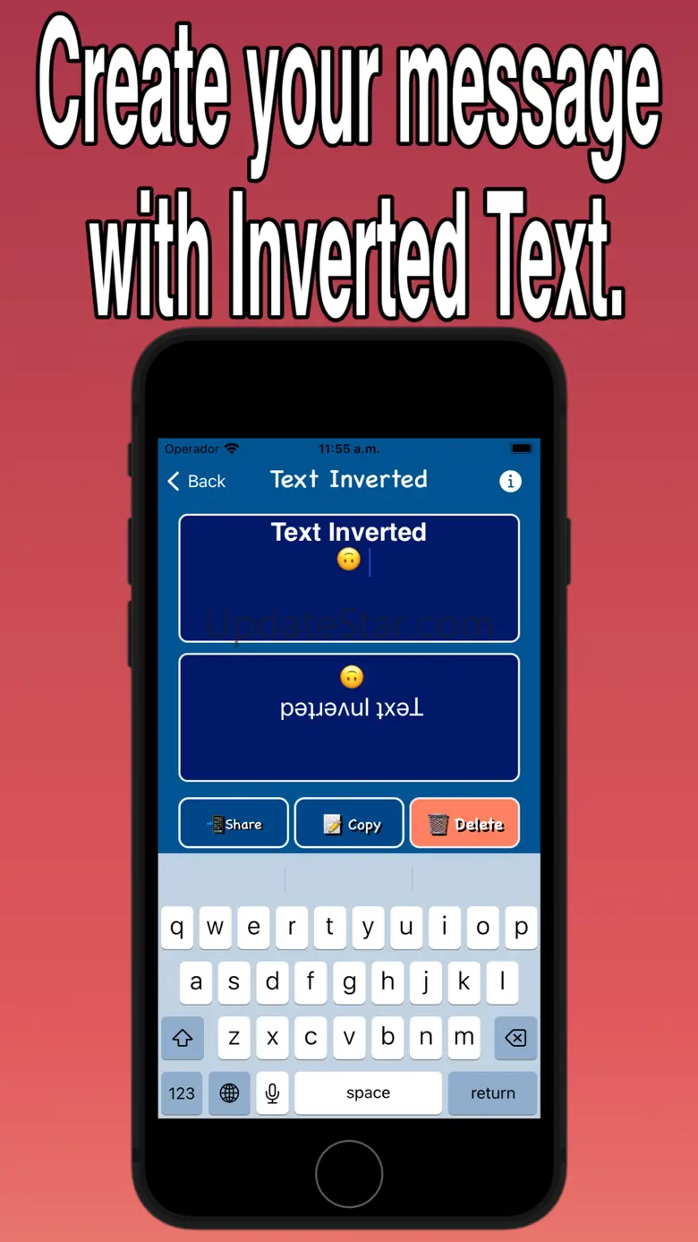 Inverted text 1.7.6