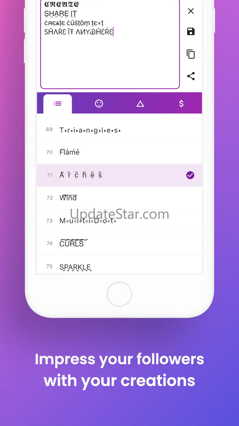 Fonty - Fonts for Instragram 1.0