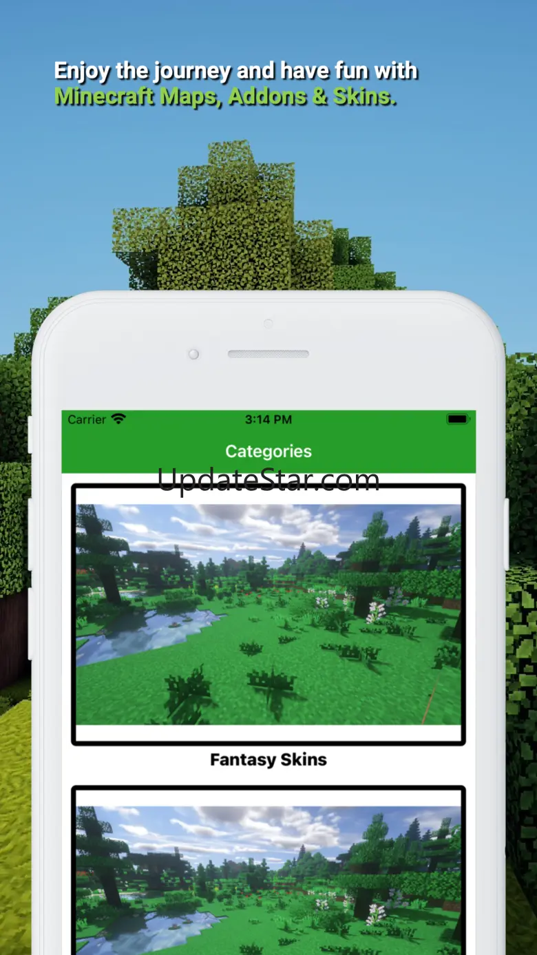 Addons for Minecraft PE - Skin 1.0.5