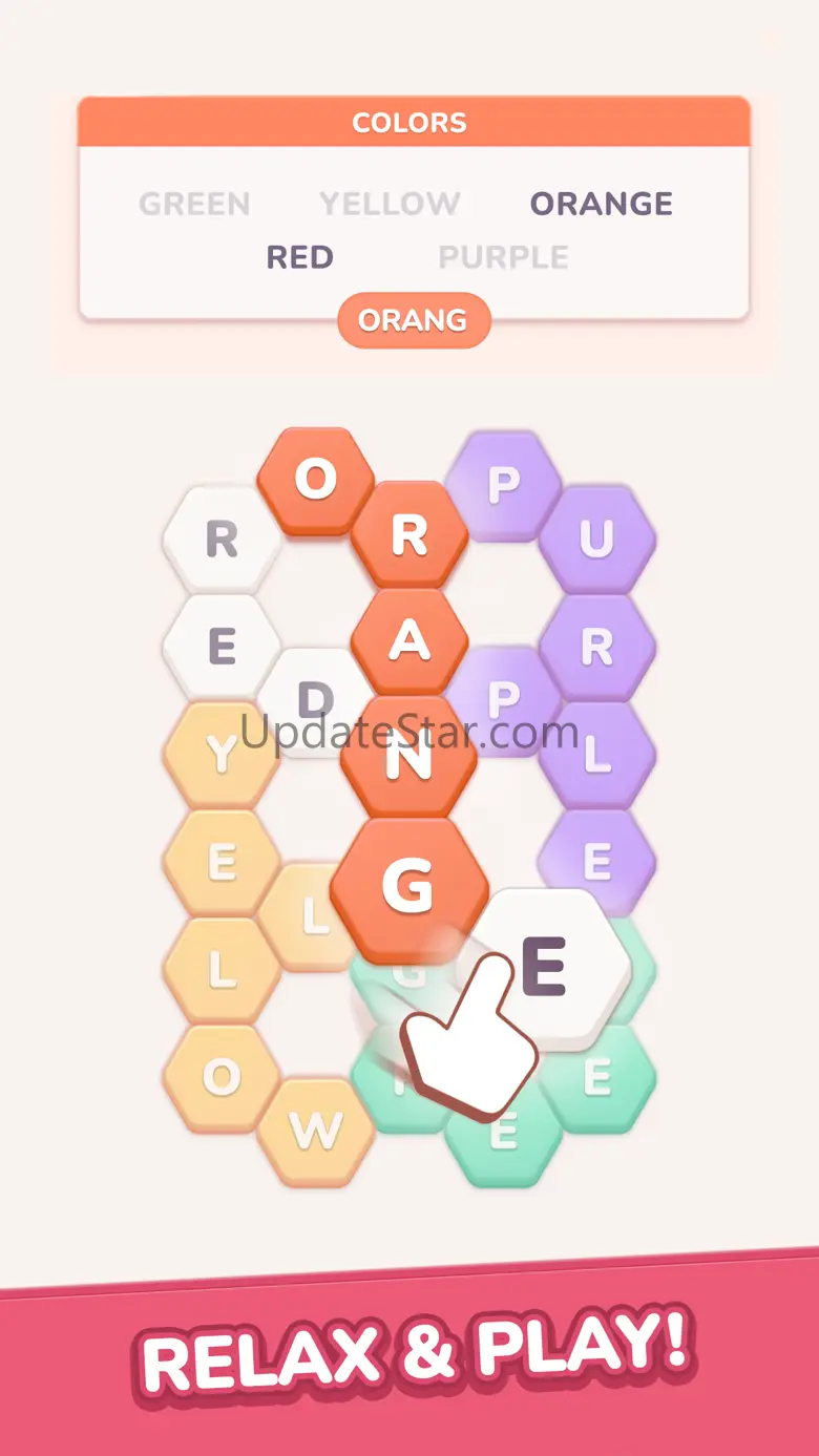 Hexa Search: Word Puzzle 386
