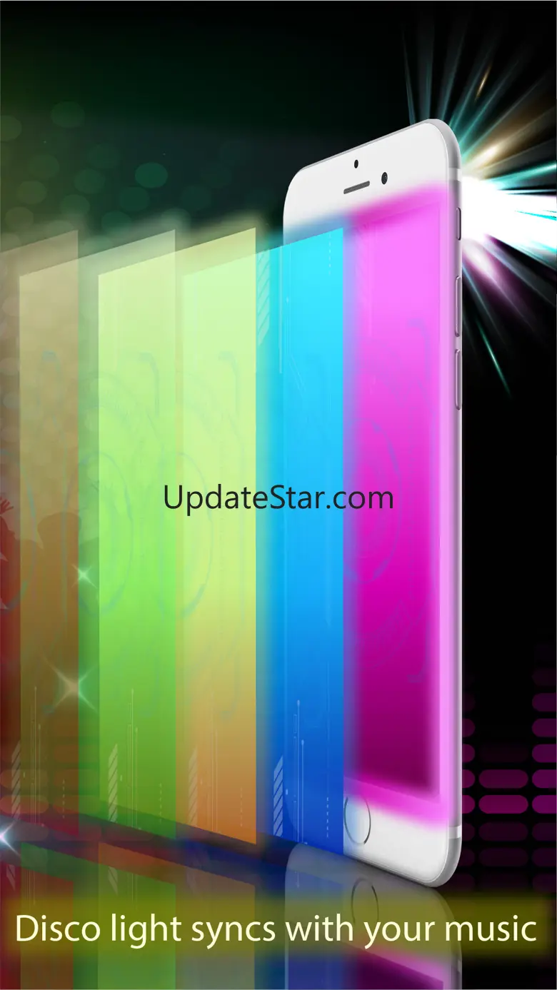 Night club strobe light-synced with your music 1.2.3