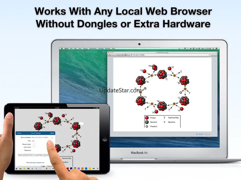 Air Sketch Wireless Whiteboard 3.7