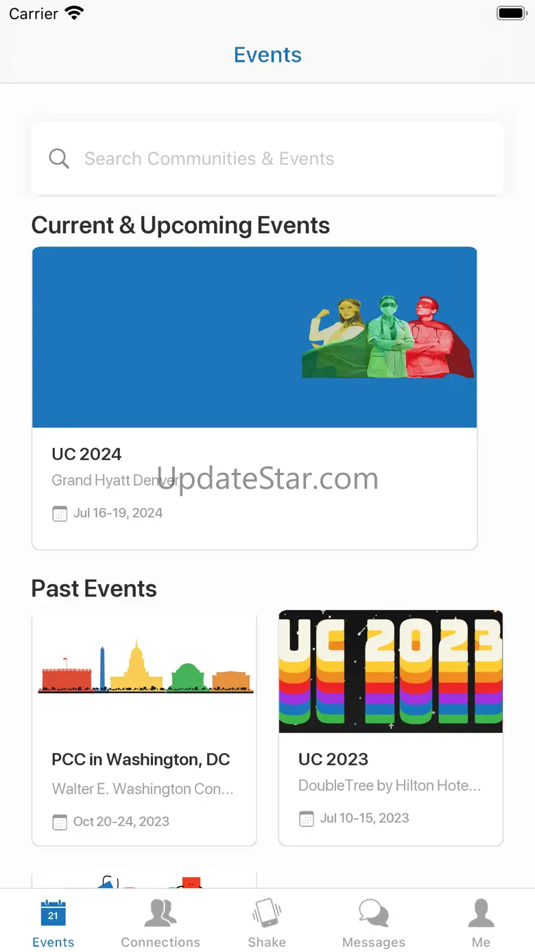 PCC Conferences and Events 40.0.0
