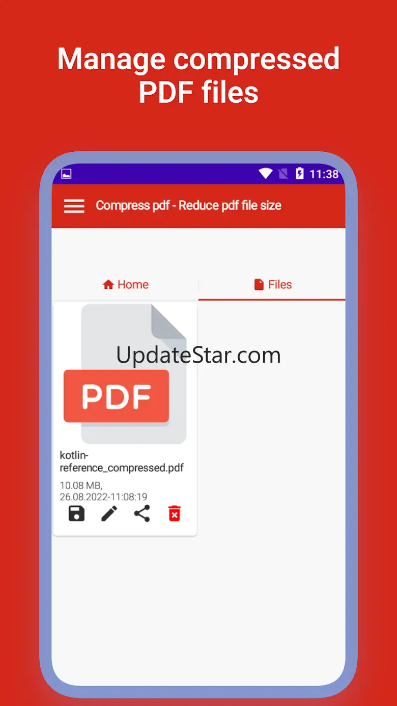 Compress pdf - Reduce pdf size 3