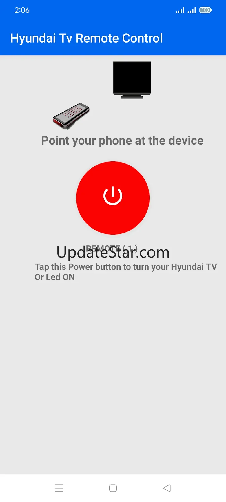 Hyundai Tv Remote Control 3.4