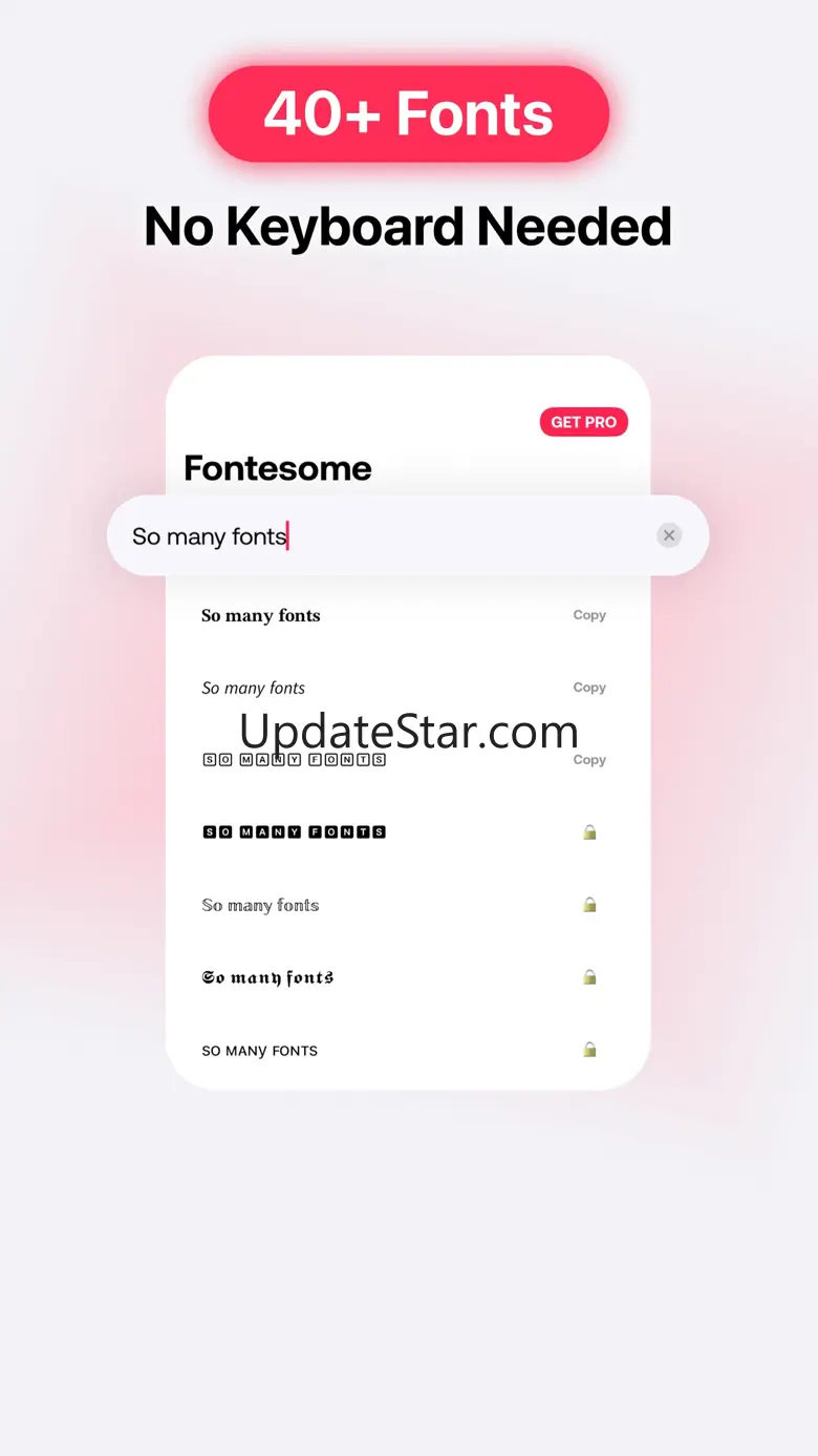 Fonts for iPhones - Cool Text 1.0.4