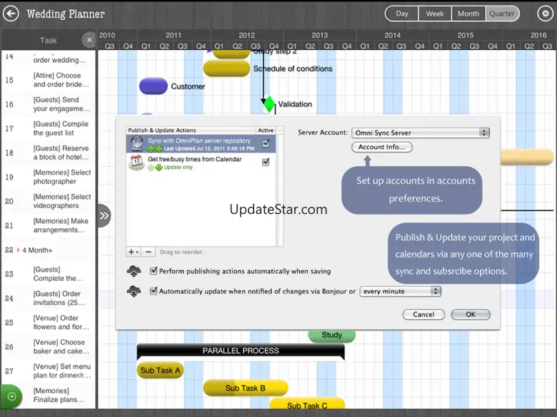 Project Management - for MS Project XML Schedule 1.0