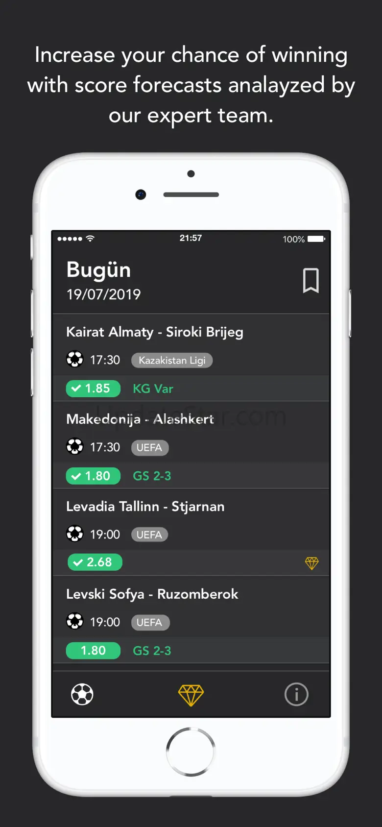 WinAI: Soccer Predicts & Tips 1.10