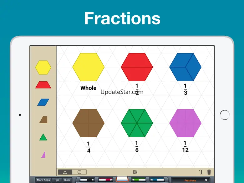 Pattern Blocks Manipulative 6.0.1