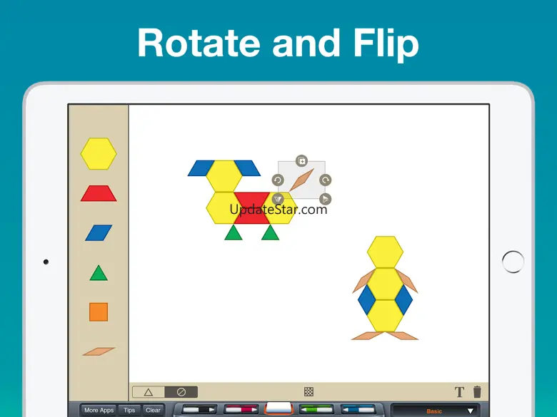 Pattern Blocks Manipulative 6.0.1