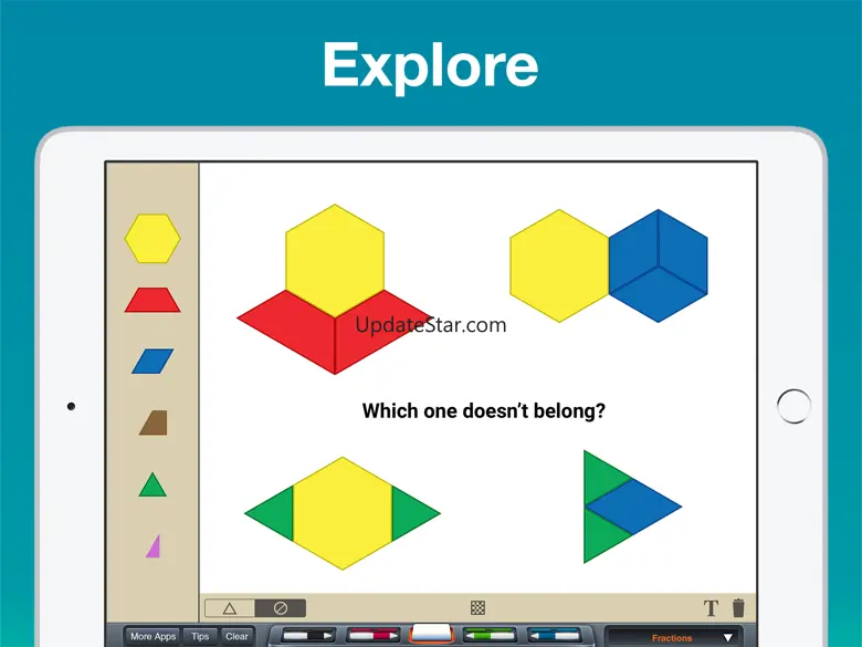 Pattern Blocks Manipulative 6.0.1