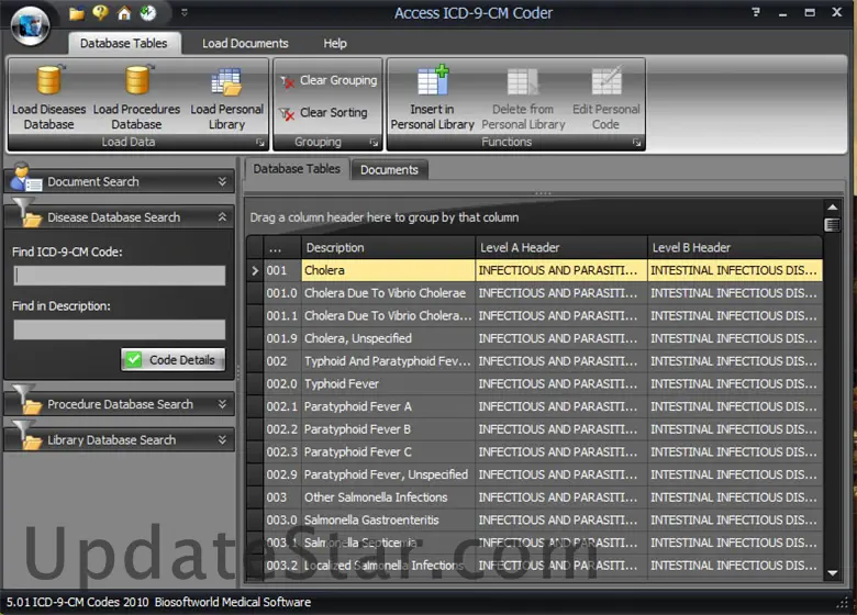Access ICD-9-CM Coder 3.0.1