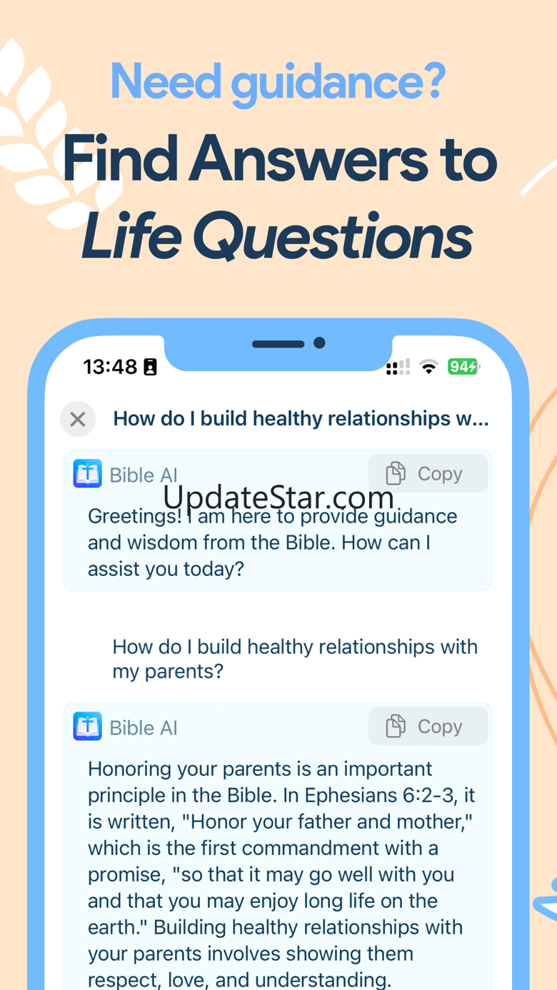 Holy Bible Chat: Daily Verses 1.2.1