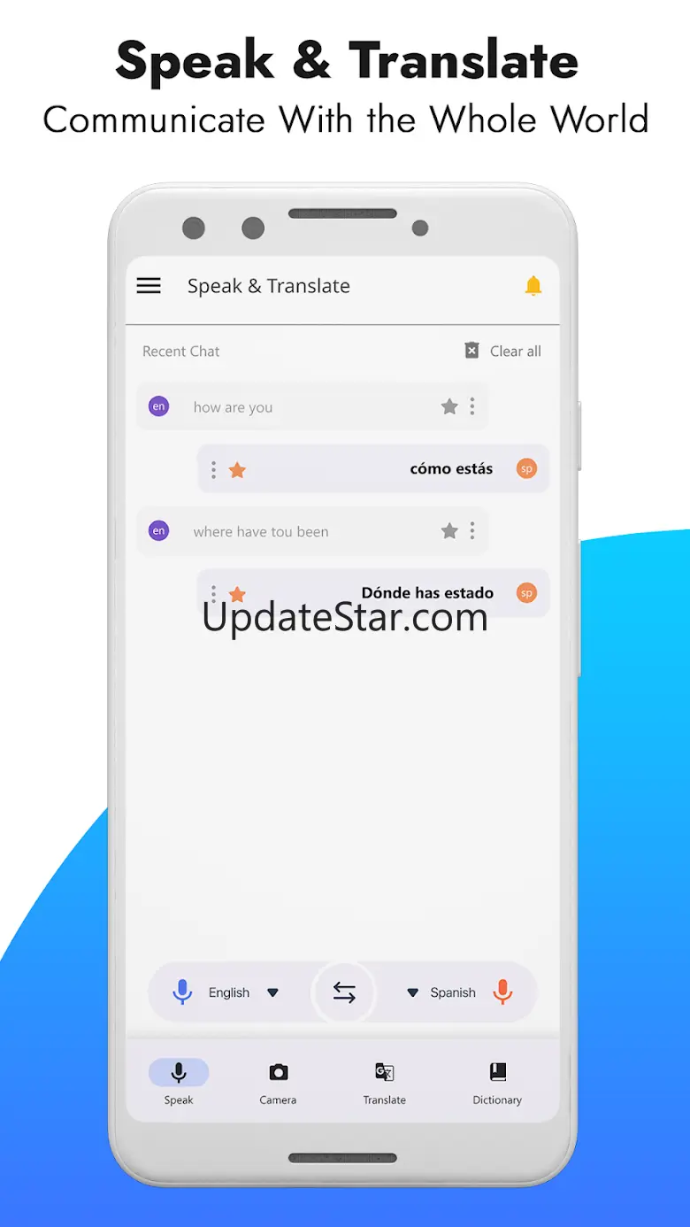 Speak and Translate app 4.1