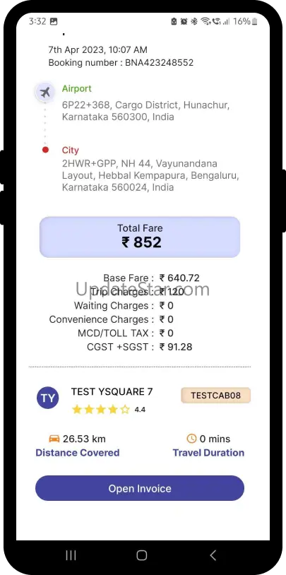 MegaCabs – Book a ride now 3.0