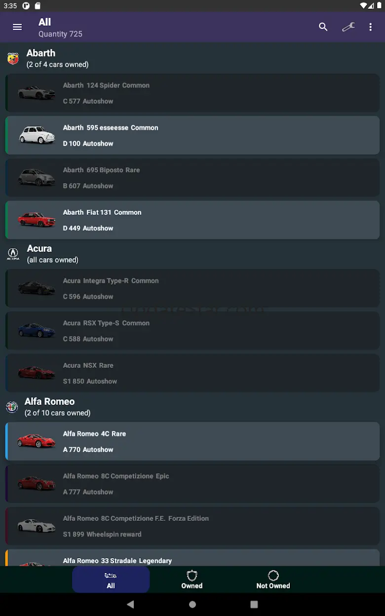 Car Tracker for ForzaHorizon4 1.4.0