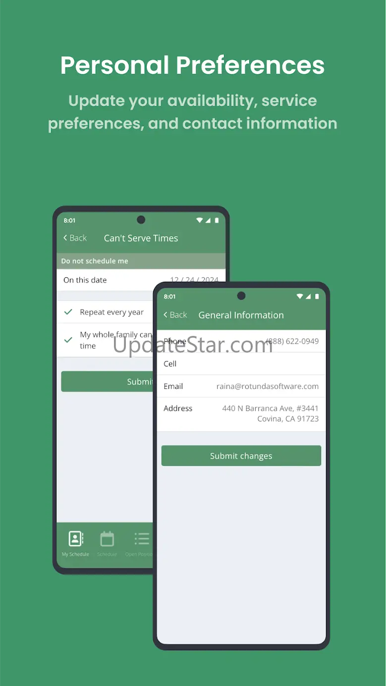 Ministry Scheduler Pro 2.1.1