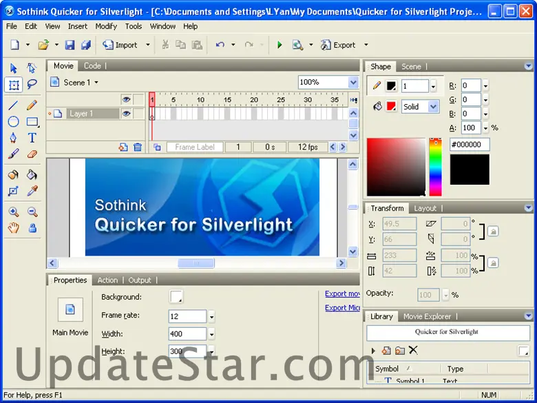 Sothink Quicker for Silverlight 3.0