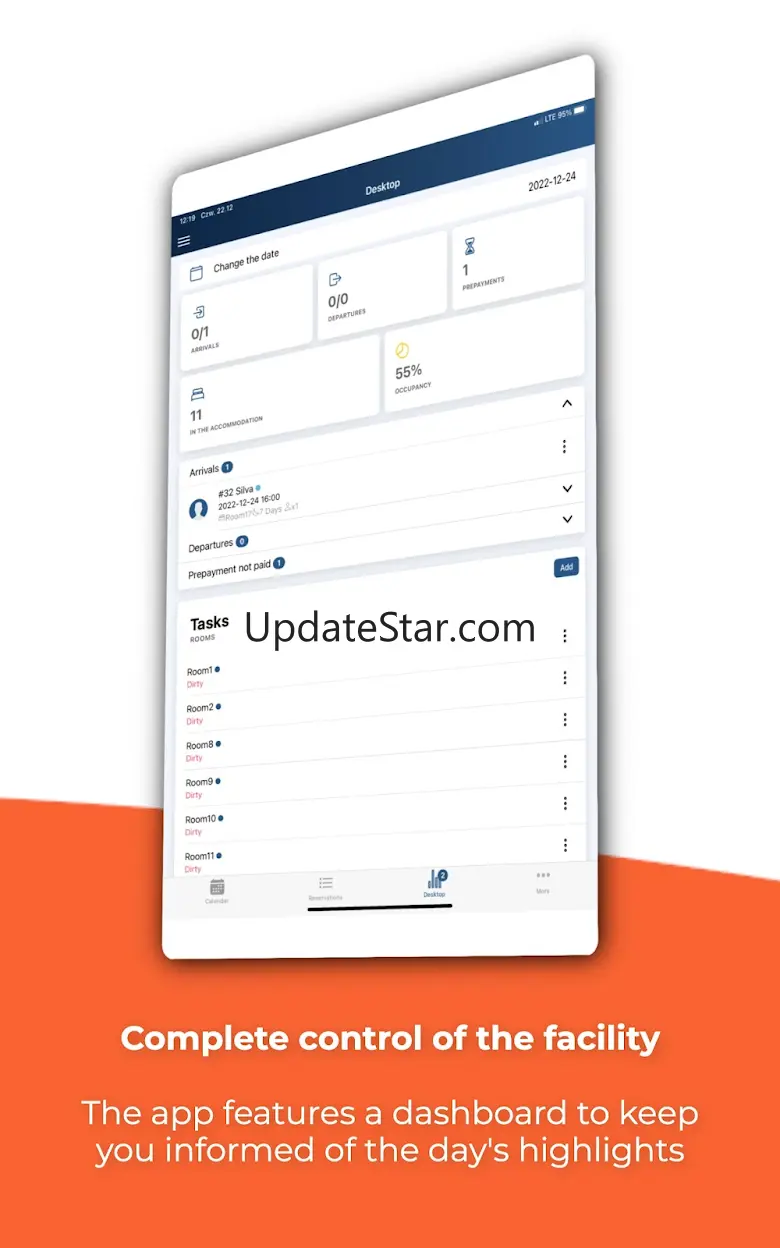 mobile-calendar hotel manager 5.3.8