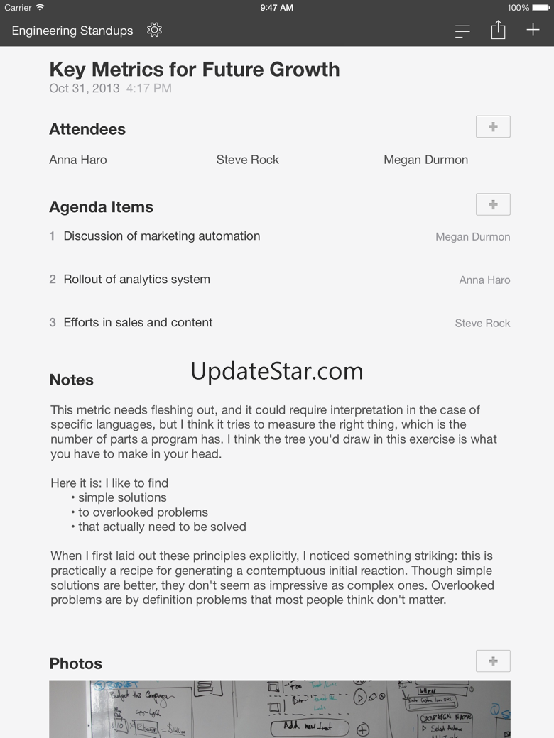 Meetings - Notebooks for Work - Meeting Notes, Agendas, and Minutes 1.1.9
