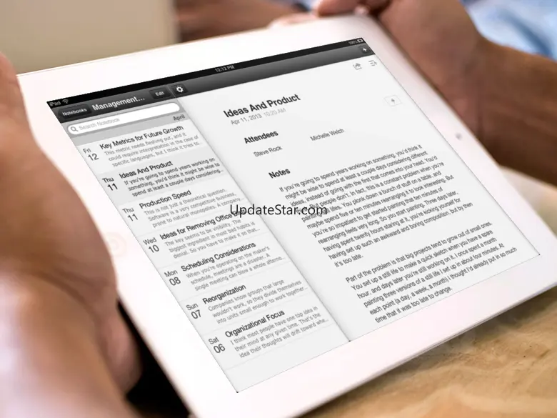 Meetings - Notebooks for Work - Meeting Notes, Agendas, and Minutes 1.1.9