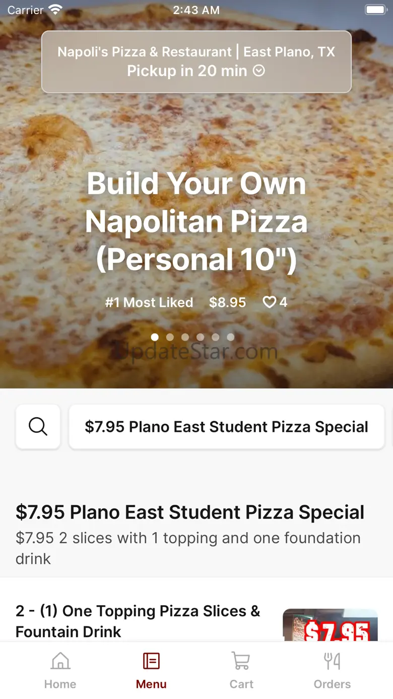 Napoli's Pizza East Plano 35.0.0