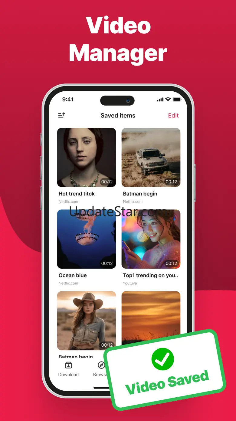ClipCatch: Save & Edit Video 1.0.1