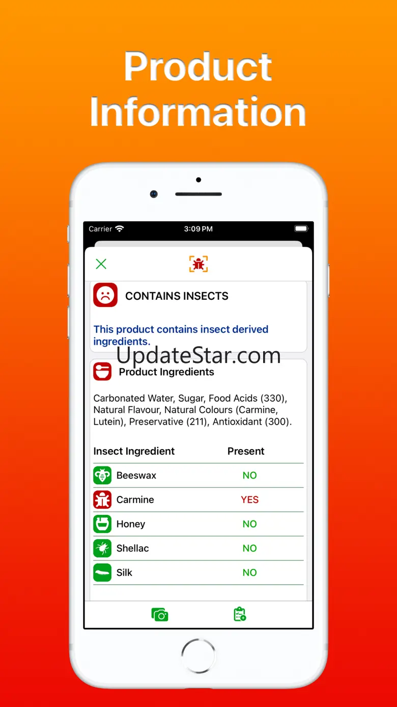 Insect Food Scan 1.04