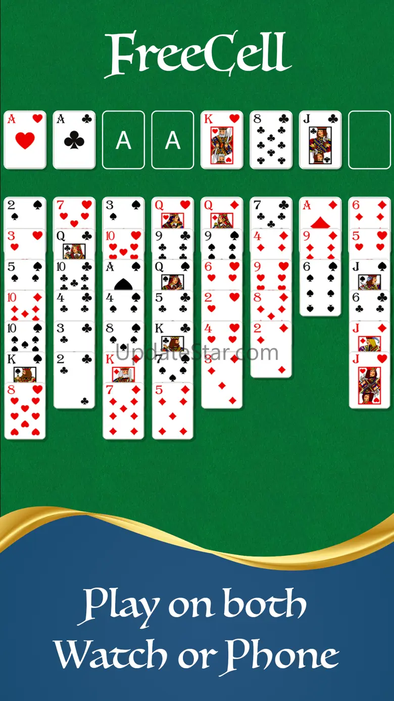 FreeCell Solitaire Watch Game 1.5.0