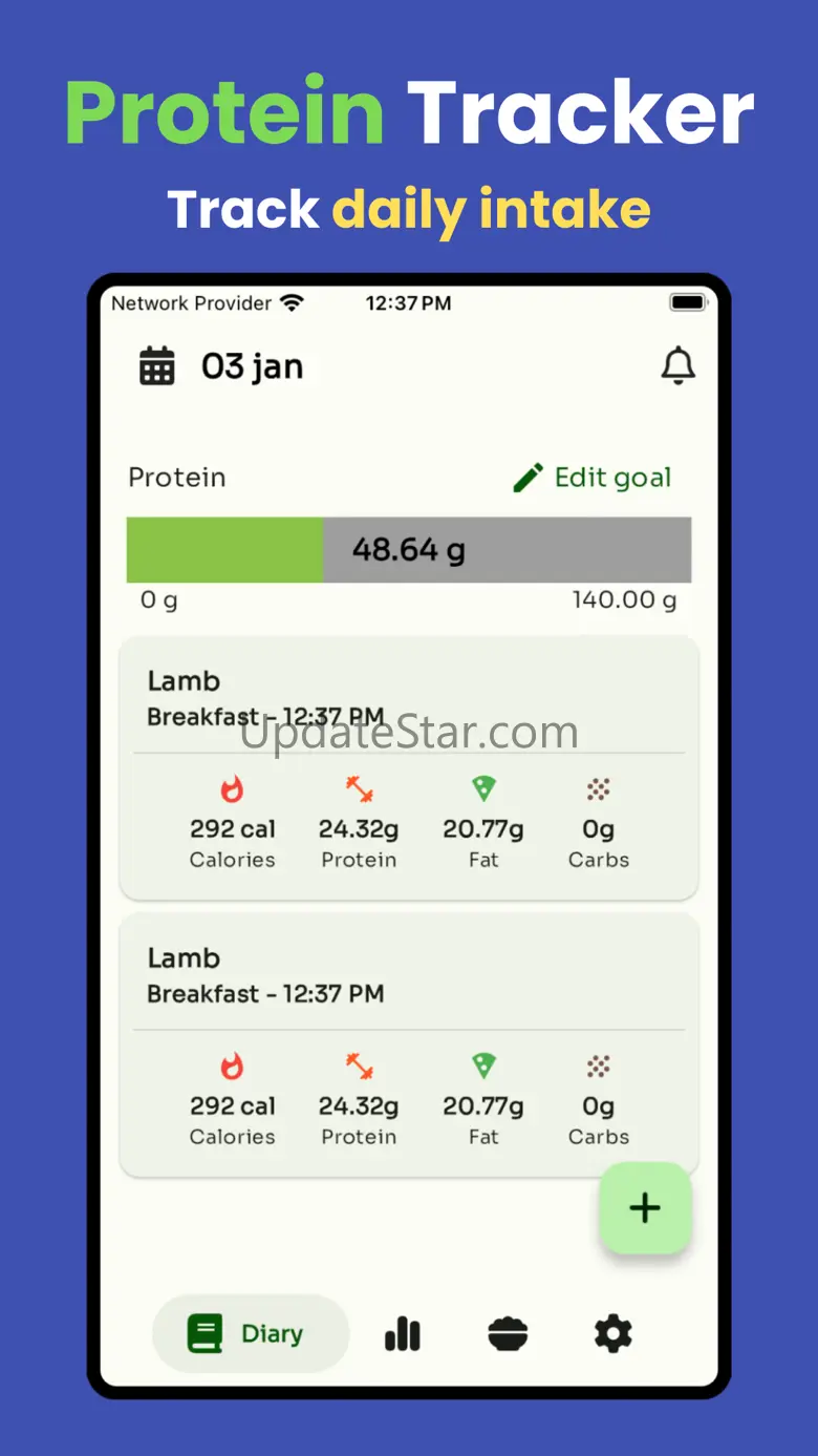 Protein tracker 2024 2024.0.6