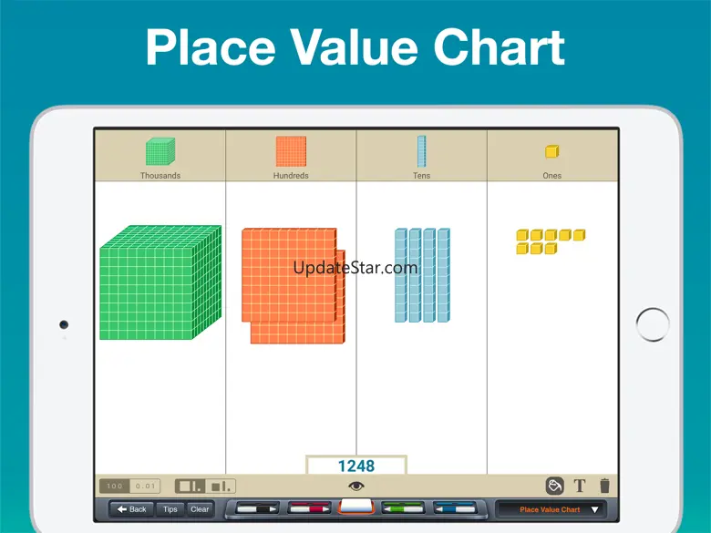 Base Ten Blocks Manipulative 4.04