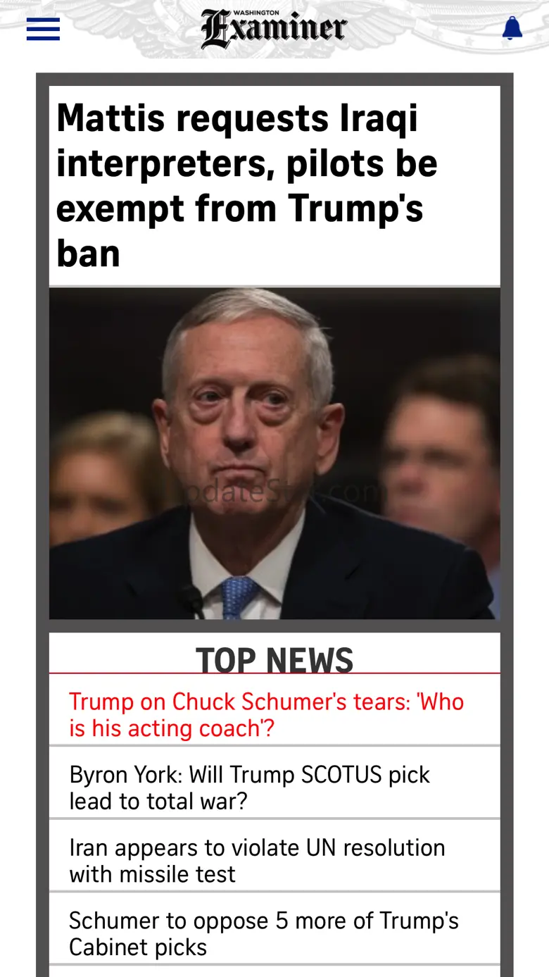 Washington Examiner 6.4