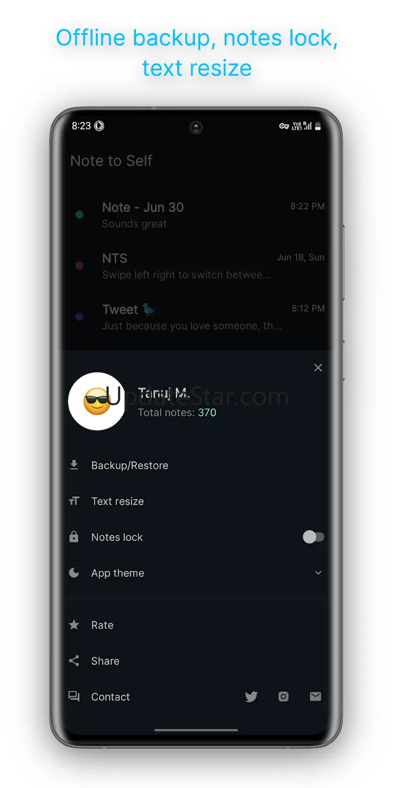 Note to Self - Private Notepad v1.5.4