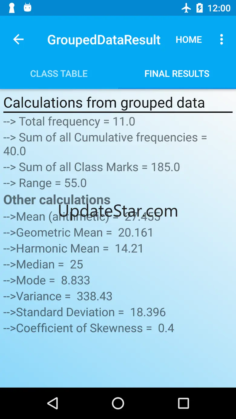 Statistical Analyzer 1.5.5