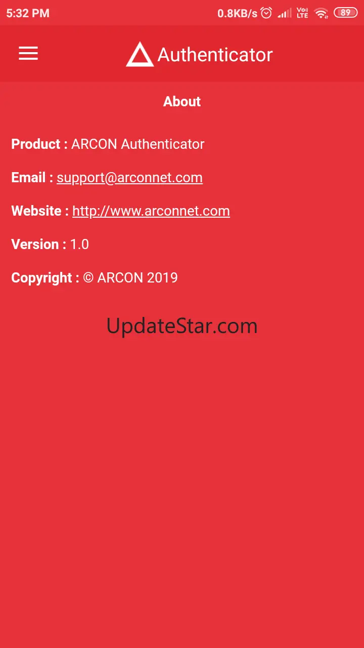 ARCON Authenticator 2.4